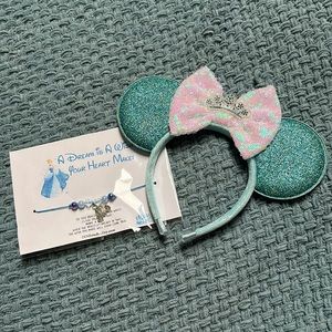 Cinderella Ears and Bracelet